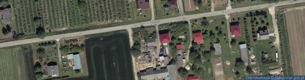Zdjęcie satelitarne Zastawie-Kolonia ul.