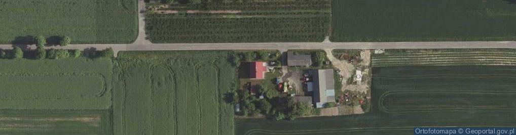 Zdjęcie satelitarne Zastawie-Kolonia ul.