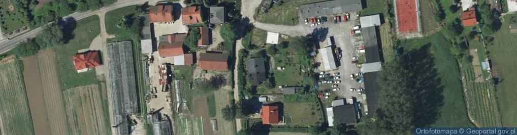 Zdjęcie satelitarne Zastów ul.