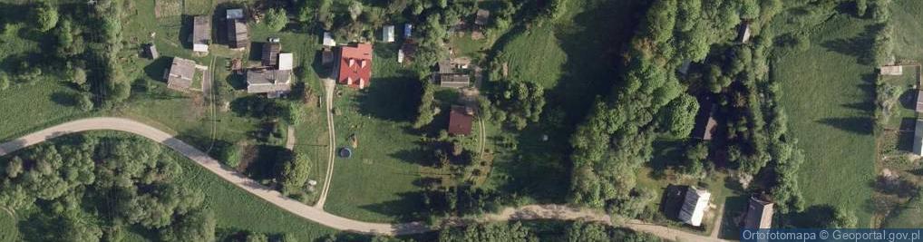 Zdjęcie satelitarne Zawadka Rymanowska ul.