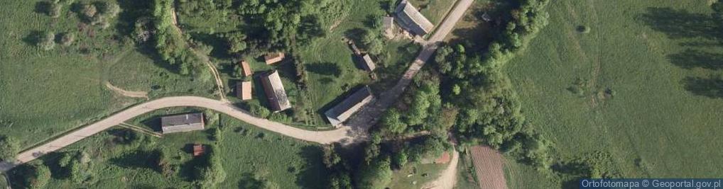 Zdjęcie satelitarne Zawadka Rymanowska ul.