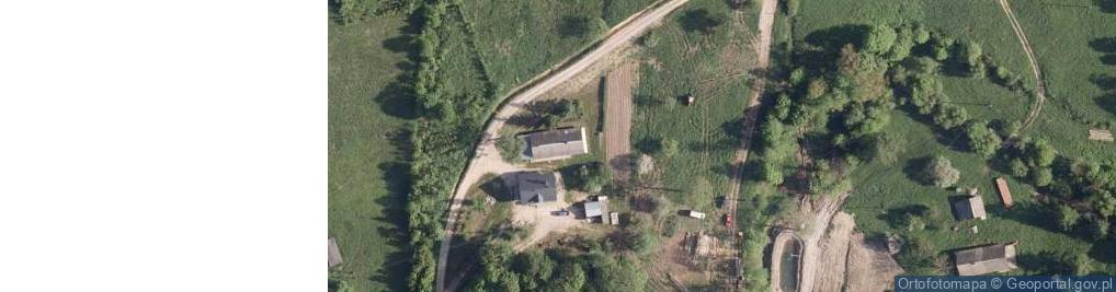 Zdjęcie satelitarne Zawadka Rymanowska ul.