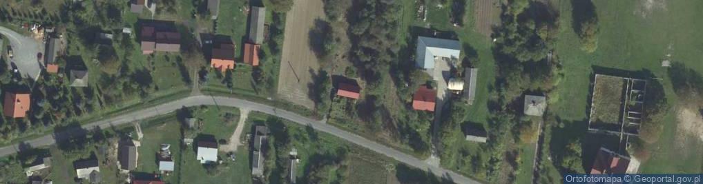 Zdjęcie satelitarne Zawalów ul.