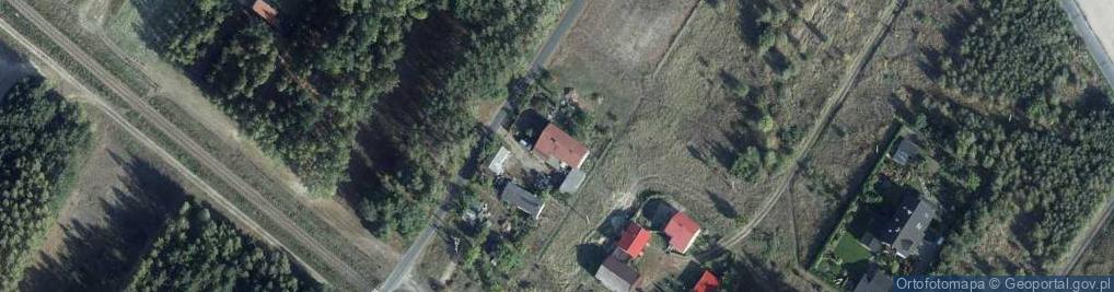 Zdjęcie satelitarne Zawały ul.