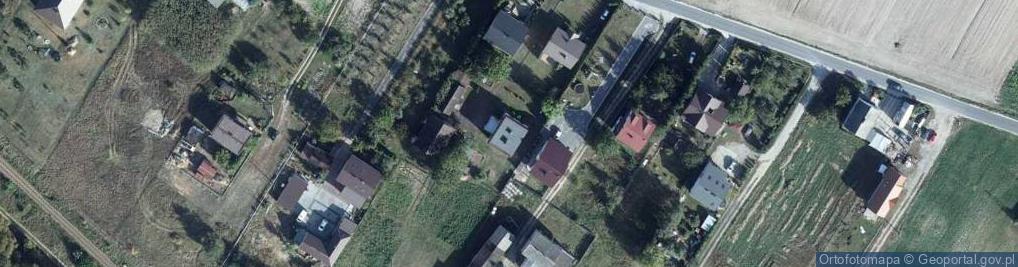 Zdjęcie satelitarne Zawały ul.