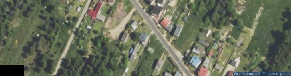 Zdjęcie satelitarne Zawisna ul.