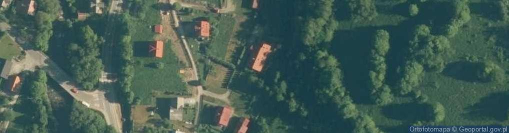 Zdjęcie satelitarne Zawoja ul.