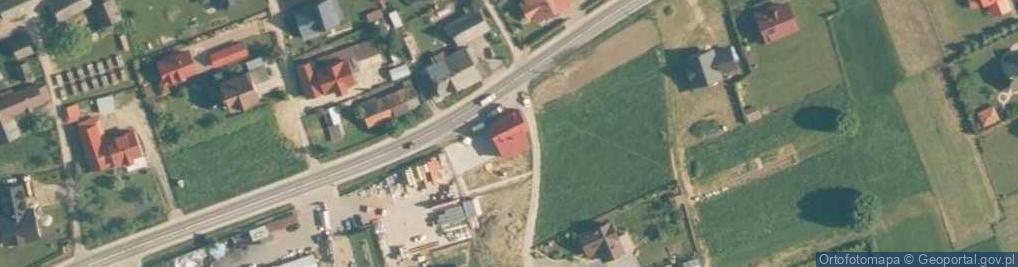 Zdjęcie satelitarne Zawoja ul.