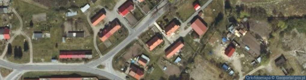 Zdjęcie satelitarne Zawroty ul.