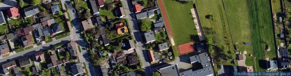 Zdjęcie satelitarne Zakopiańska ul.