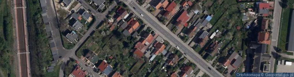 Zdjęcie satelitarne Zamiejsko-Lubańska ul.