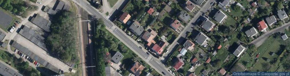 Zdjęcie satelitarne Zamiejsko-Lubańska ul.