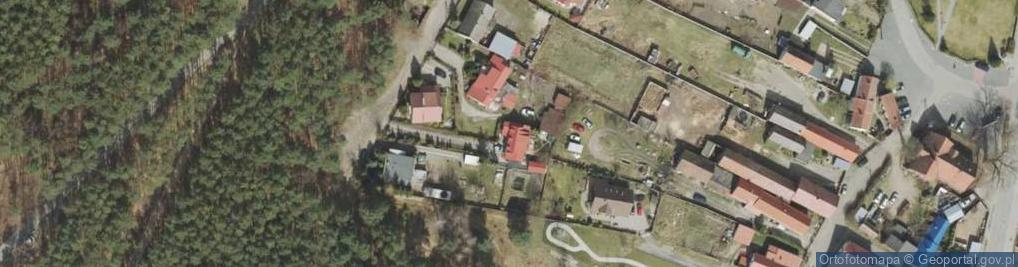 Zdjęcie satelitarne Zawada-Brzozowa ul.