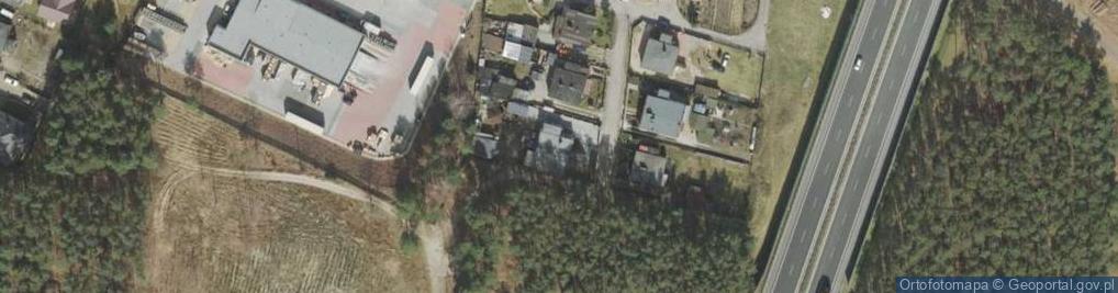 Zdjęcie satelitarne Zawada-Słoneczna ul.