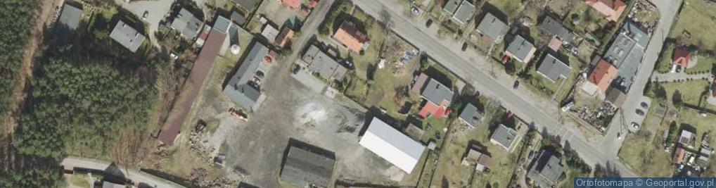 Zdjęcie satelitarne Zawada-Szkolna ul.