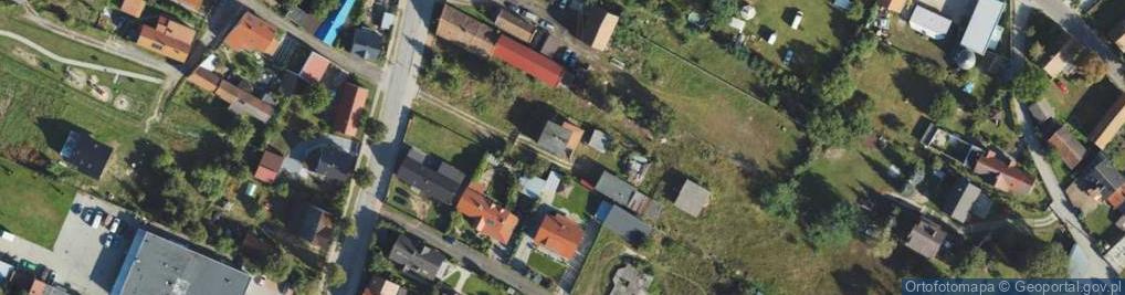 Zdjęcie satelitarne Zawada-Zielonogórska ul.