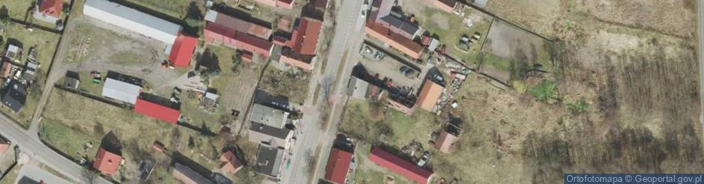 Zdjęcie satelitarne Zawada-Zielonogórska ul.
