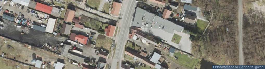 Zdjęcie satelitarne Zawada-Zielonogórska ul.