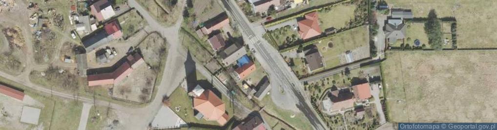 Zdjęcie satelitarne Zatonie-Zielonogórska ul.
