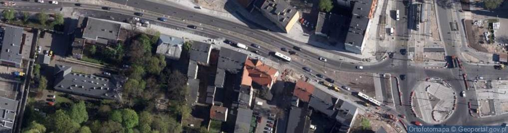 Zdjęcie satelitarne Zbożowy Rynek ul.