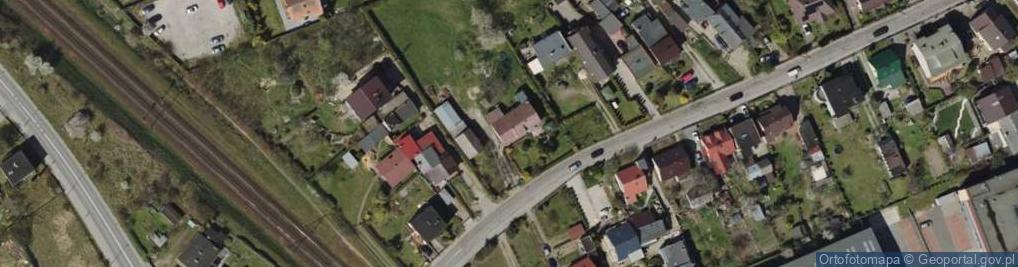 Zdjęcie satelitarne Zbychowska ul.