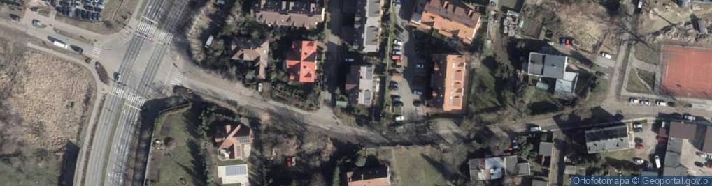 Zdjęcie satelitarne Zbójnicka ul.