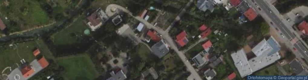 Zdjęcie satelitarne Zbąskich ul.