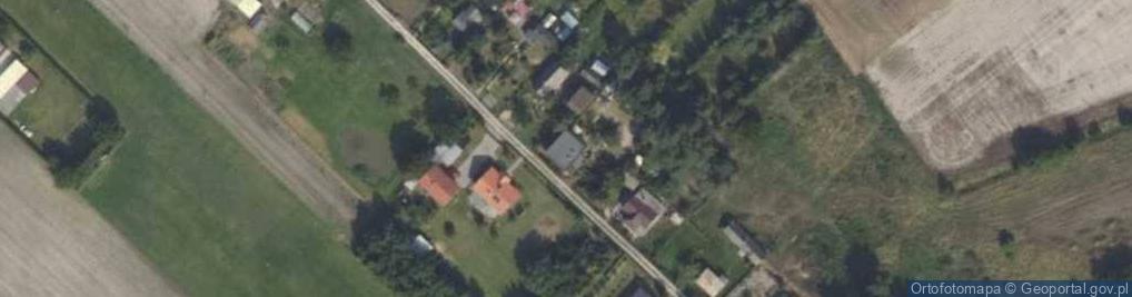 Zdjęcie satelitarne Zbiersk-Kolonia ul.