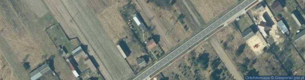 Zdjęcie satelitarne Zbójno ul.