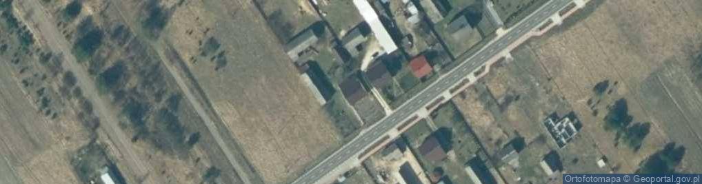 Zdjęcie satelitarne Zbójno ul.