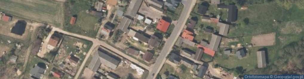 Zdjęcie satelitarne Zborów ul.