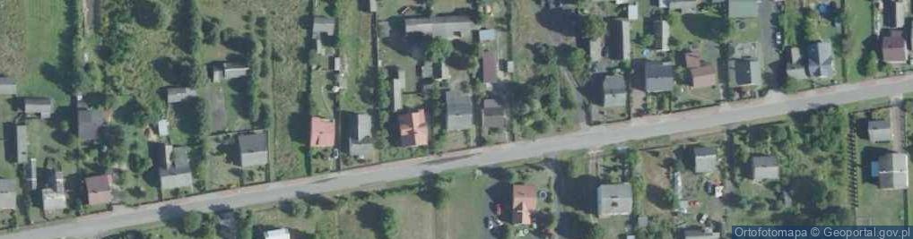 Zdjęcie satelitarne Zbrojów ul.