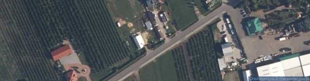 Zdjęcie satelitarne Zbrosza Duża ul.