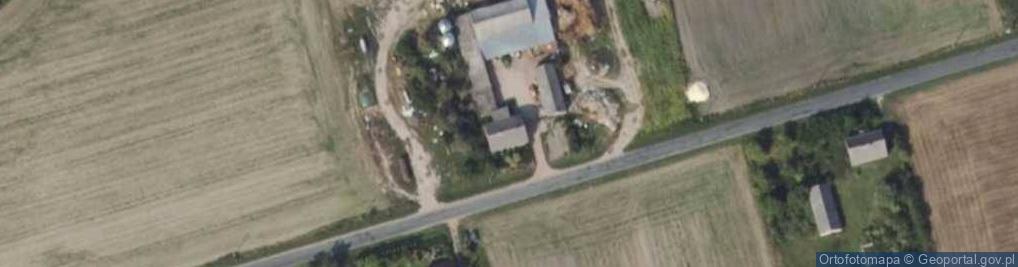 Zdjęcie satelitarne Zbyszewice ul.