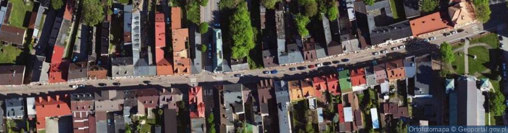 Zdjęcie satelitarne Zduńska ul.