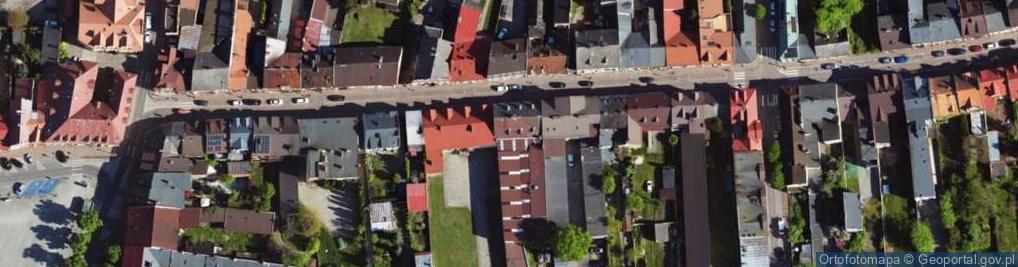 Zdjęcie satelitarne Zduńska ul.