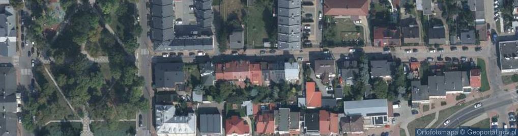 Zdjęcie satelitarne Zdobywców Kosmosu ul.
