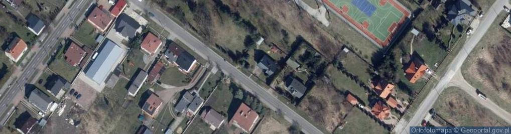 Zdjęcie satelitarne Zduńska ul.