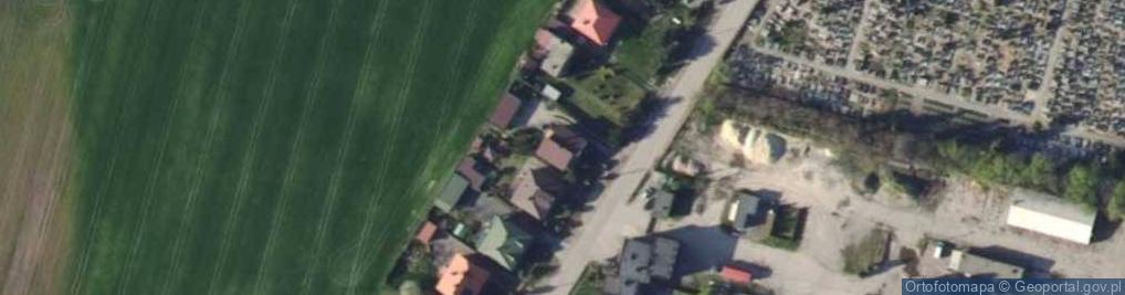 Zdjęcie satelitarne Zduny ul.