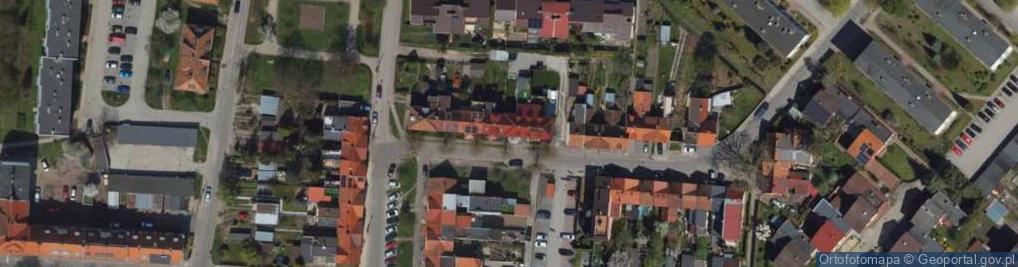 Zdjęcie satelitarne Żeglarska ul.