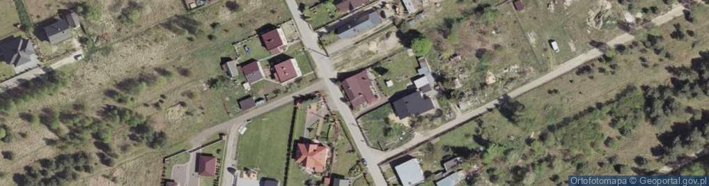 Zdjęcie satelitarne Zenonów ul.