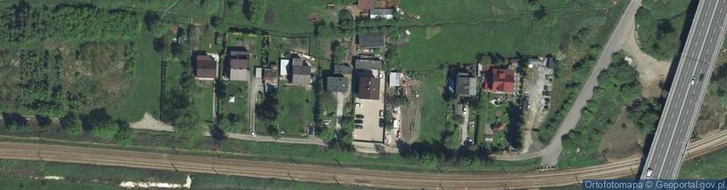 Zdjęcie satelitarne Zembrzycka ul.