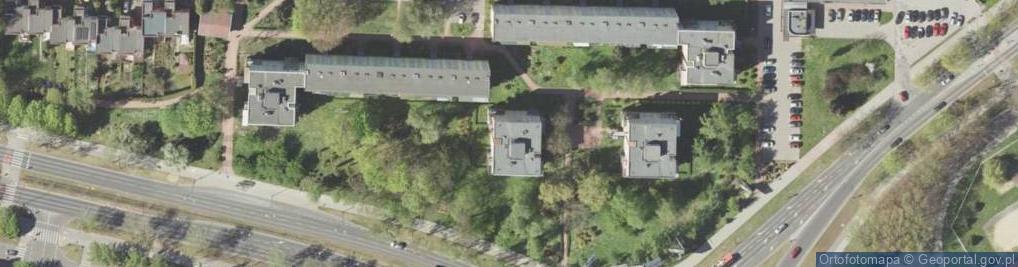 Zdjęcie satelitarne Żelazowej Woli ul.