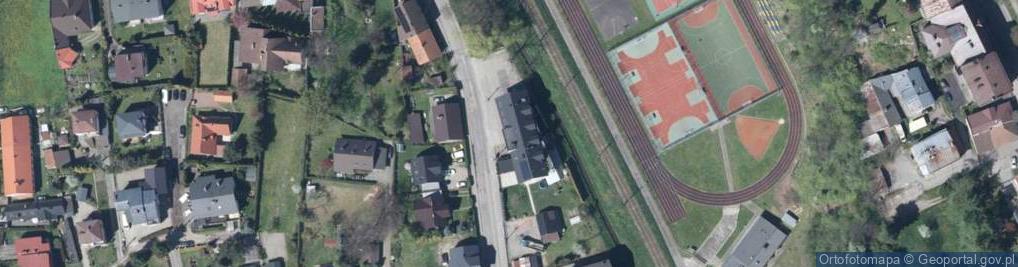 Zdjęcie satelitarne Żeglarska ul.