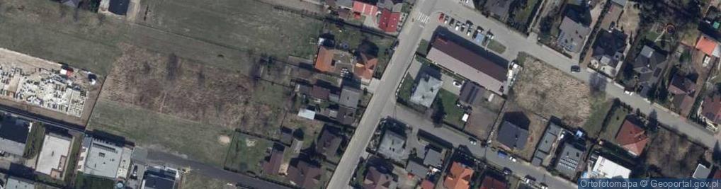 Zdjęcie satelitarne Zębcowska ul.