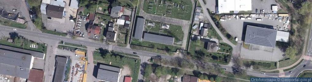 Zdjęcie satelitarne Zebrzydowicka ul.