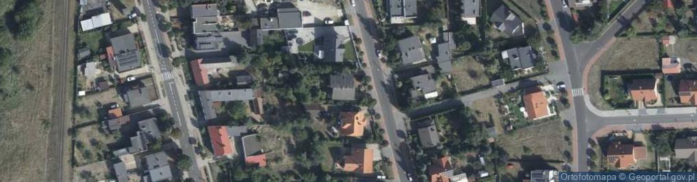 Zdjęcie satelitarne Żeglarska ul.