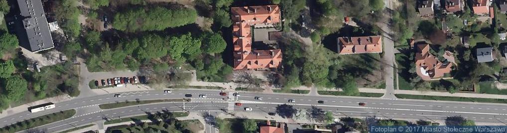 Zdjęcie satelitarne Żegańska ul.