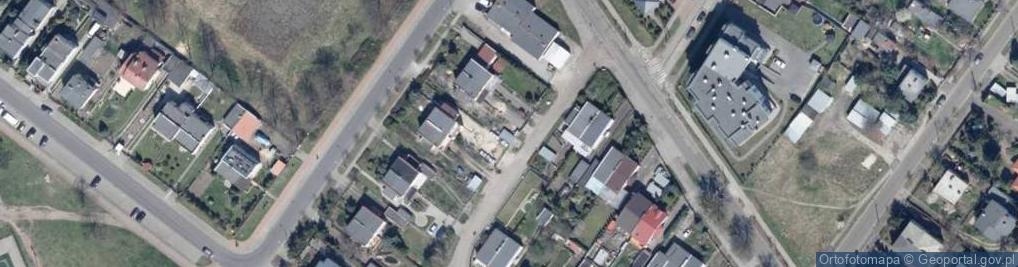 Zdjęcie satelitarne Żelazne Wody ul.