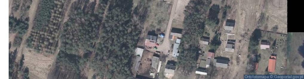 Zdjęcie satelitarne Żebraczka ul.